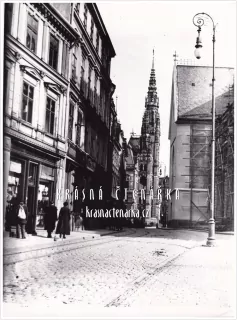 LIBEREC  (Reprodukce fotografie, Železná ulice)