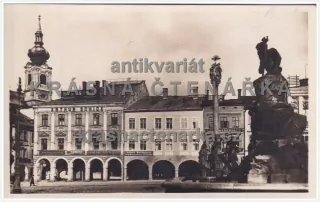 TRUTNOV (Náměstí s obchody, nyní Krakonošovo náměstí)