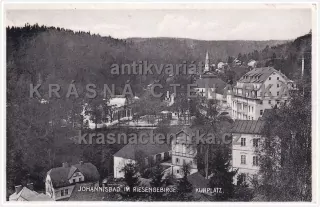 JANSKÉ LÁZNĚ (Pohled na střed města)