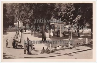 JANSKÉ LÁZNĚ (Pohled na střed města)