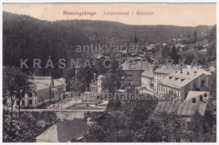 JANSKÉ LÁZNĚ (Pohled na střed města)