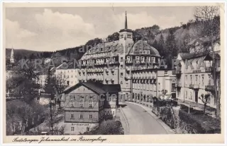 JANSKÉ LÁZNĚ (Sanatorium Janský dvůr a Lázeňská ulice)