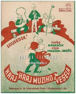 Píseň HRAJ MUZIKO Z VESELA