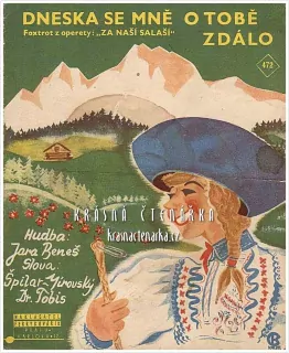 Píseň DNESKA SE MNĚ O TOBĚ ZDÁLO