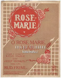 Píseň ROSE MARIE