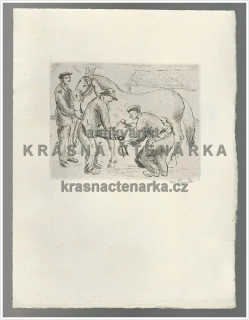 HOLLAR 1952/1 + grafický list LEV ŠIMÁK