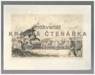 HOLLAR 1951/1 + grafický list JAROSLAV KOVÁŘ