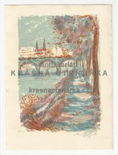 HOLLAR 1953/4 + grafický list MILOSLAV HOLÝ