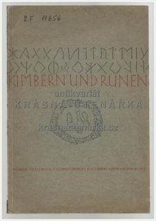 KIMBERN UND RUNEN, Untersuchungen zur Ursprungsfrage der Runen (Altheim F. / Trautmann-Nehring E.)