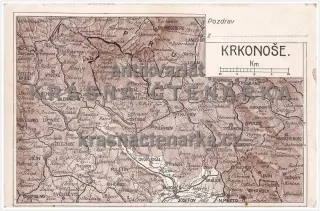 KRKONOŠE s mapkou