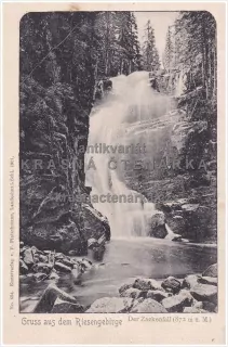 VODOPÁD KAMIEŃCZYKA v Krkonoších