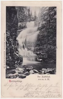 VODOPÁD KAMIEŃCZYKA v Krkonoších