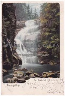 VODOPÁD KAMIEŃCZYKA v Krkonoších