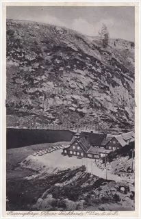 MALÉ JEZERO, pol. Mały Staw (Kleine Teichbaude čili Schronisko Samotnia)