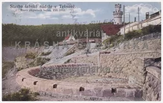 Přehrada LES KRÁLOVSTVÍ v Těšnově -- STAVBA