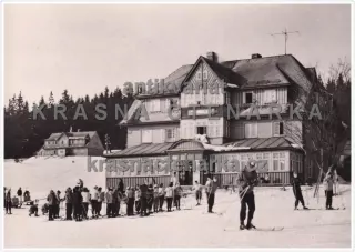 VELKÁ ÚPA (Hotel Bouda Jana i s lyžaři)