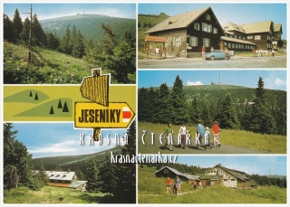 Pohoří JESENÍKY, Turistické chaty