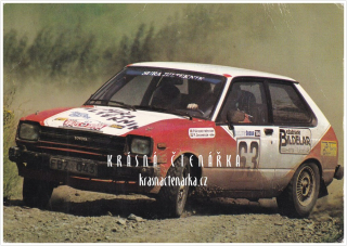 Závodní automobil TOYOTA STARLET
