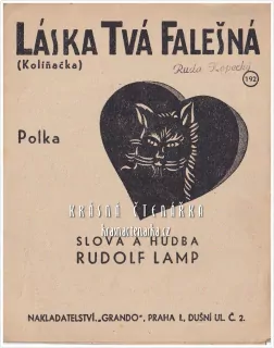 Píseň LÁSKA TVÁ FALEŠNÁ