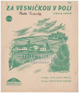 Píseň ZA VESNIČKOU V POLI