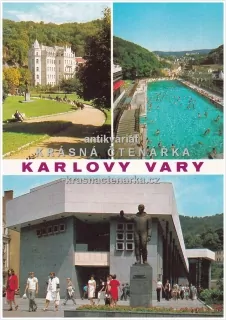 KARLOVY VARY (Vřídelní kolonáda J. A. Gagarina)