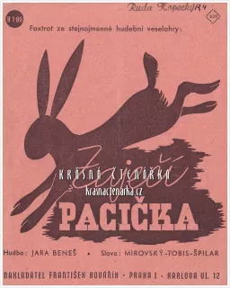 Píseň ZAJEČÍ PACIČKA