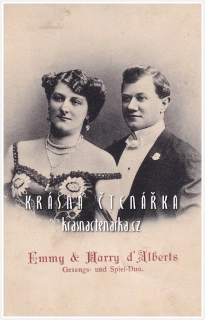 Emmy u. Harry d´ALBERTS, Gesangs- und Spiel-Duo
