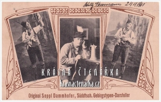 Original Seppl Dammhofer, Süddtsch. Gebirgstypen-Dasteller