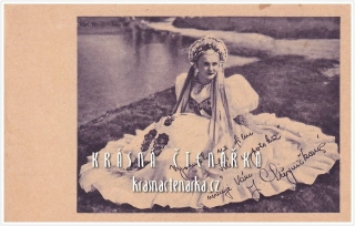 Jiřina ŠTĚPNIČKOVÁ ve filmu "Kříž u potoka"
