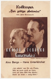 Volksoper "Der gütige Antonius" von Jara Benesch (Beneš)