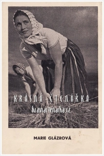 Marie GLÁZROVÁ ve filmu "MĚSTEČKO NA DLANI"