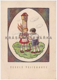 Přání VELIKONOČNÍ - DĚTI