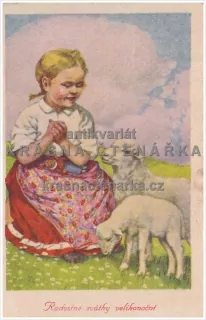 Přání VELIKONOČNÍ - DĚTI