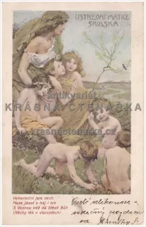 Přání VELIKONOČNÍ (Ústřední Matice školská)