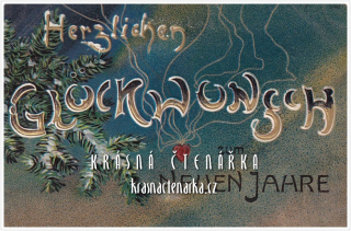 Přání VÁNOČNÍ či NOVOROČNÍ