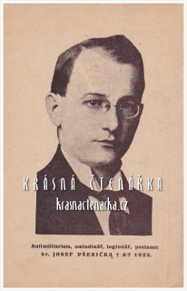 JOSEF PŠENIČKA, politik