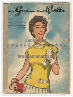 AUS GARN UND WOLLE, Handarbeitsmodelle ... Heft 35 / 1958