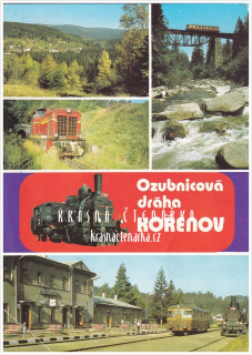 Ozubnicová dráha KOŘENOV