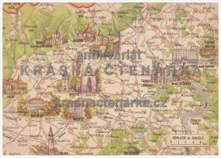 TEPLICE a okolí (mapa)