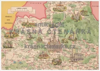LIBEREC a okolí (mapa)