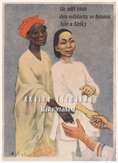 DEN SOLIDARITY SE ŽENAMI ASIE A AFRIKY 1949
