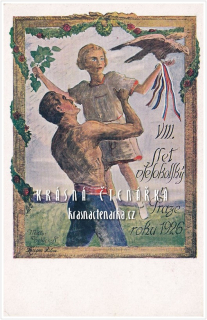 VIII. SLET VŠESOKOLSKÝ V PRAZE 1926 (il. Krupec Viktor)