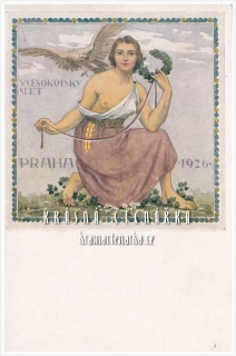 VIII. SLET VŠESOKOLSKÝ V PRAZE 1926 (il. Wachsman Bedřich)