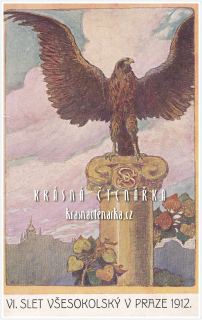 VI. SLET VŠESOKOLSKÝ V PRAZE 1912 (il. Bubeníček Ota)