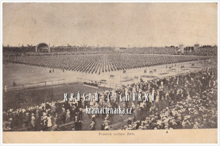 VI. SLET VŠESOKOLSKÝ V PRAZE 1912, Prostná cvičení žen