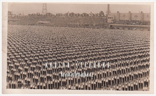 IX. SLET VŠESOKOLSKÝ V PRAZE 1932, Prostná cvičení mužů