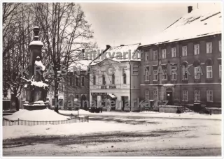 LOMNICE NAD POPELKOU (náměstí, hotel Praha, Šlechtův Hrubý dům)