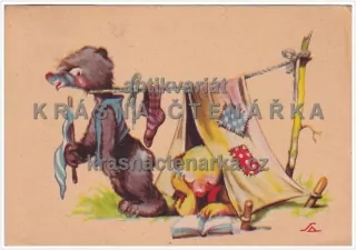 MEDVĚDI stanují (il. Salač Ludvík Alois)