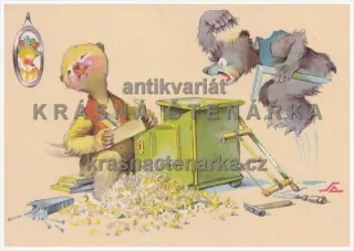 MEDVĚDI truhláři (il. Salač Ludvík Alois)