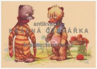 MEDVĚDI si pletou svetr (il. Salač Ludvík Alois)
